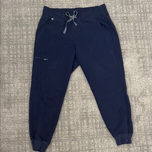 FIGS Navy blue jogger scrubs